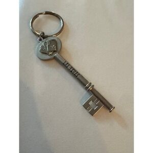 Las Vegas Key Chain Charm Ace of‎ Spades Card Metal